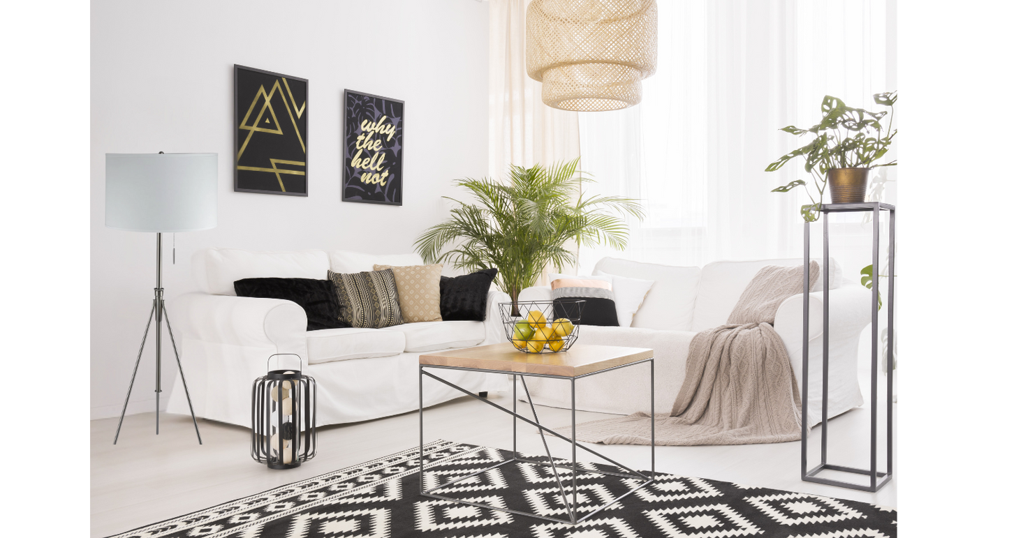 Adjustable Tripod Floor With KD Lampshade
