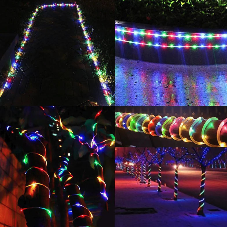 33FT 100 LED Rope String Lights