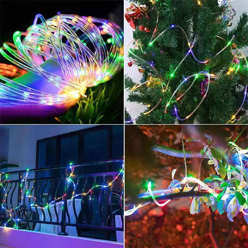 33FT 100 LED Rope String Lights