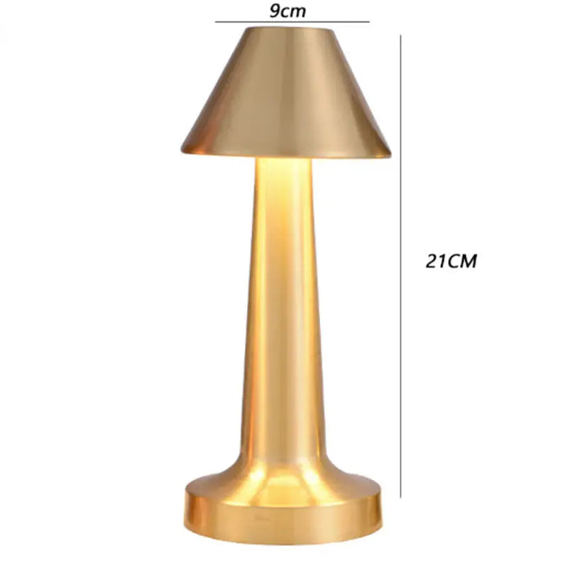 Nordic Minimalist LED Touch Table Lamp for Bedroom