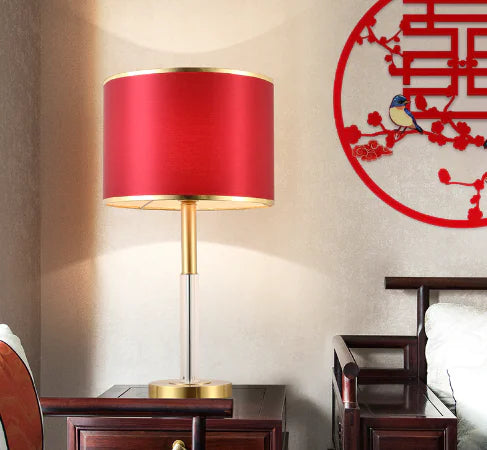 Crystal Table Lamp for Bedroom & Hotel Decor