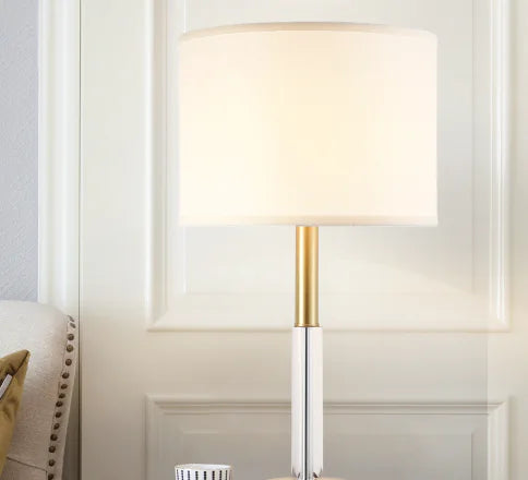 Crystal Table Lamp for Bedroom & Hotel Decor